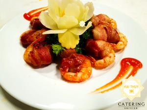 Tôm sú cuộn bacon