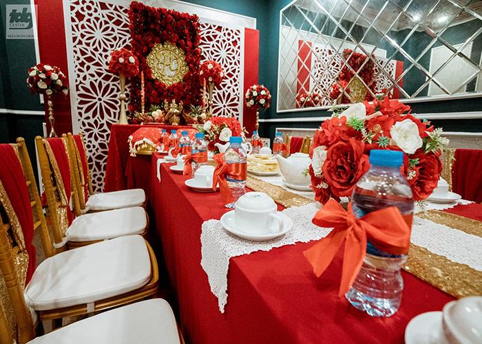 Đặt tiệc đám hỏi tại nhà cùng Hai Thụy Catering 